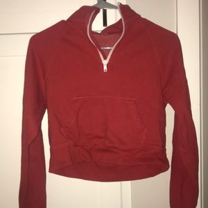 Red top from brandy melville!